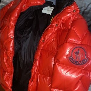 Red monclear size 4 XL